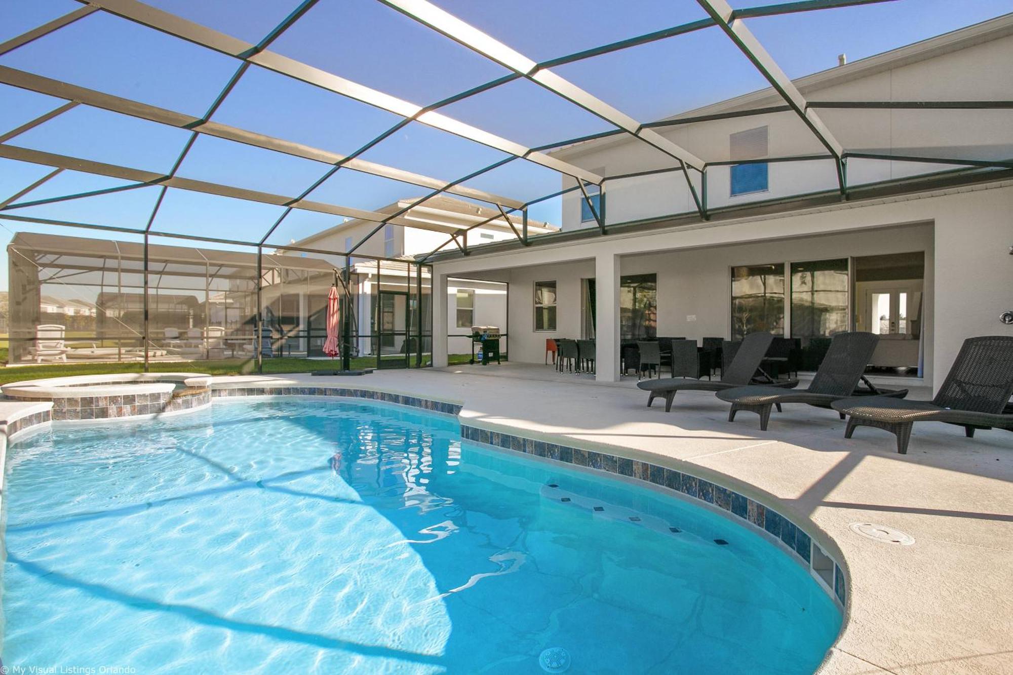 Sonoma Resort 7 Bedroom Vacation Home With Pool 1849 คิสซิมมี ภายนอก รูปภาพ